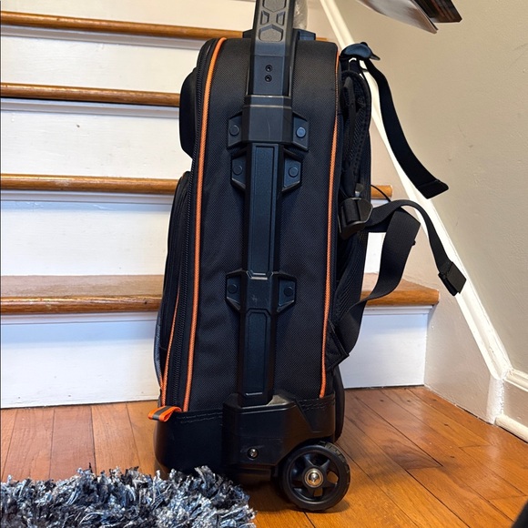 Gray and Black Men's Bag - Picture 2 of 5